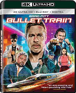 4K UHD + Blu-Ray Trem-Bala (Bullet Train)