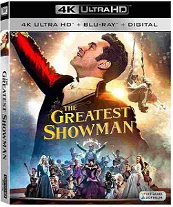 4K UHD + Blu-Ray O Rei do Show (The Greatest Showman) SEM PT