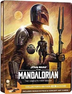 Steelbook 4k UHD The Mandalorian 1ª Temporada Completa (SEM PT)