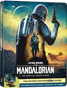 Steelbook 4k UHD The Mandalorian 2ª Temporada Completa (SEM PT)