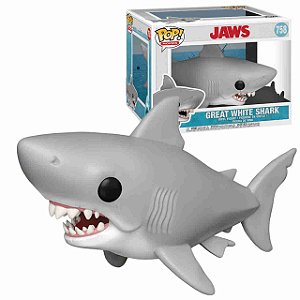Funko Pop! Movies Jaws Tubarão Great White Shark 758