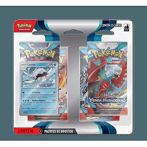 Blister Quadruplo Pokémon Cetitan Fenda Paradoxal