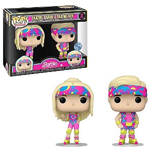 Funko POP! Movies Barbie Skating Barbie E Kkating Ken 2 Pack