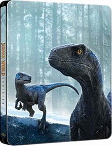 Steelbook 4K UHD + Blu-Ray Jurassic World Domínio (SEM PT)