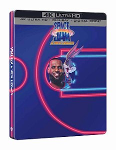 Steelbook 4K UHD + Blu-Ray Space Jam: Um Novo Legado (SEM PT)