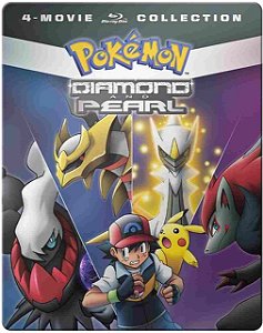 Steelbook Blu-Ray Pokémon Diamond and Pearl (SEM PT)