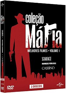 DVD Mafia Melhores Filmes Volume 1 ( 3 Discos )