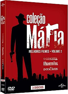 DVD Mafia Melhores Filmes Volume 2 ( 3 Discos )