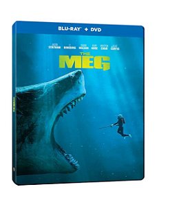 Steelbook Blu-Ray Megatubarão The Meg