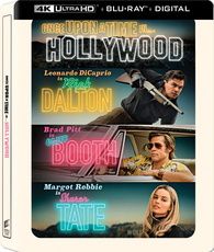 Steelbook 4k UHD + Blu-ray Era Uma Vez em Hollywood