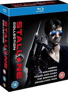 Blu-ray Coleção Sylvester Stallone 5 Filmes