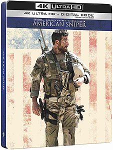 Steelbook 4K UHD Sniper Americano (sem PT)