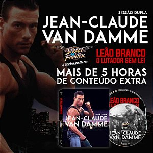 Blu-ray Leão Branco + Street Fighter Jean-Claude Van Damme Pre venda entrega a partir de 27/09/2024