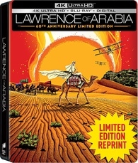 Steelbook 4K UHD + Blu-ray Lawrence da Arábia