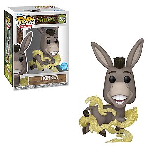 Funko Pop! Movies Shrek DreamWorks Burro Gliter (Donkey) 1598