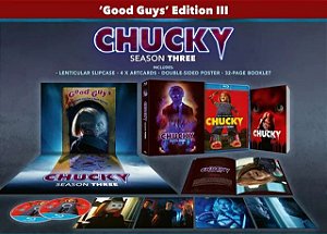 Blu Ray Chucky 3ª Temporada  Edição Limitada (Sem PT)