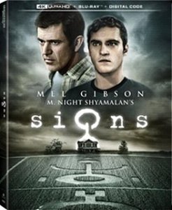 4K UHD + Blu-ray Sinais (Sem PT) M. Night Shyamalan