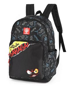 Mochila de Costas Enaldinho Preta Luxcel