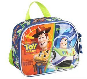Lancheira Térmica Escolar Toy Story Buzz e Woody Luxcel