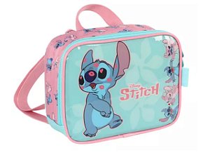 Lancheira Térmica Escolar Stitch Verde Luxcel