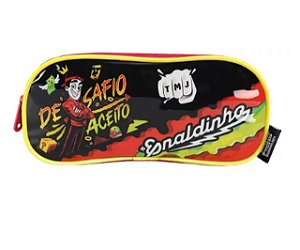 Estojo 2 Divisórias Enaldinho Vermelho Luxcel