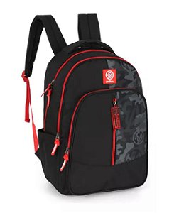 Mochila de Costas Enaldinho Vermelha Luxcel