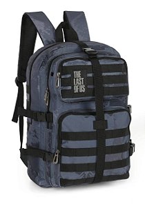 Mochila Tática The Last Of Us Cinza Laptop Luxcel