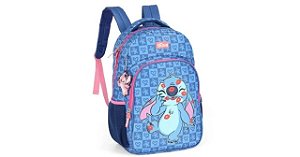 Mochila de Costas Stitch Azul Luxcel