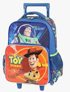 Mochila de Rodinhas Toy Story Laranja Luxcel