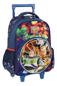 Mochila de Rodinhas Toy Story Verde Luxcel