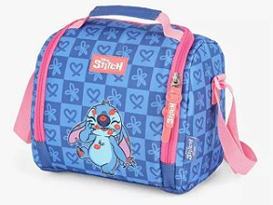Lancheira Térmica Escolar Stitch Azul Luxcel
