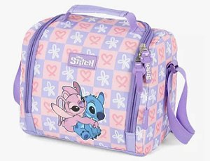 Lancheira Térmica Escolar Stitch Lilás Luxcel