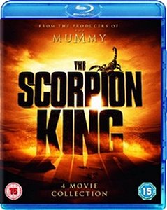 Blu-Ray Coleção O Escorpião Rei (4 Filmes)