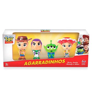 Agarradinho Toy Story (Woody, Buzz, Alien e Jessie)