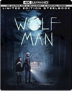 Steelbook 4K UHD + Blu-Ray Lobisomem (Wolf Man) (Sem PT)