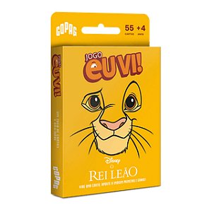 Jogo De Cartas Eu Vi! Rei Leão Disney Copag 35154