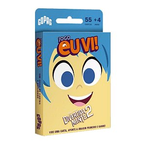 Jogo De Cartas Eu Vi! Divertidamente 2 Disney Copag 35496