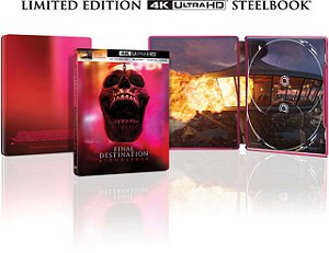 Steelbook 4K UHD Premonição 6 Laços de Sangue (Sem PT)