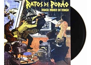 LP Vinil Ratos de Porão Homen Inimigo do Homem