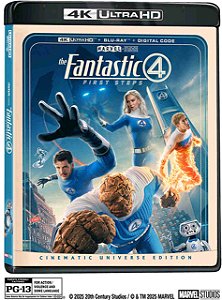 4K UHD Quarteto Fantástico Primeiros Passos (Sem PT) entrega a partir de 10/11/25