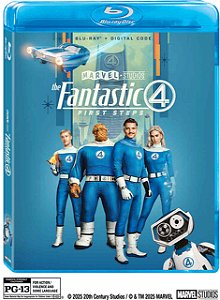 Blu-Ray Quarteto Fantástico Primeiros Passos (Sem PT) entrega a partir de 10/11/25