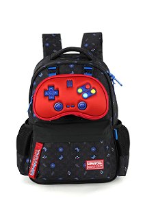 Mochila De Costas UP4YOU Controle Preta Luxcel