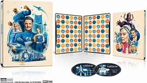 Steelbook 4K UHD Quarteto Fantástico Primeiros Passos (Sem PT) pre venda 25/11
