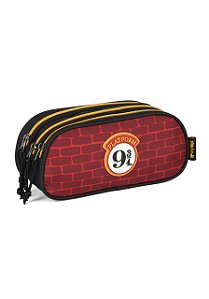 Estojo 3 Divisórias Harry Potter Hogwarts Express Luxcel