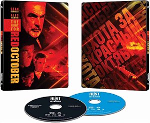 Steelbook Blu Ray A Caçada ao Outubro Vermelho