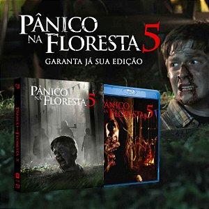 Blu-ray Pânico na Floresta 5 Edição de Colecionador PRE VENDA 02/12