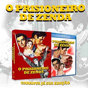 Blu-ray O Prisioneiro de Zenda Edição de Colecionador PRÉ VENDA 02/12