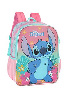 Mochila De Costas Stitch Rosa Luxcel