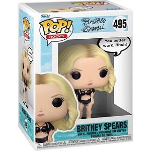 Funko Pop! Rocks Britney Spears (You Better  Work Bitch) 495