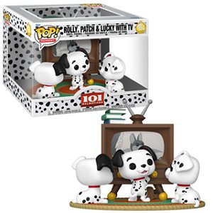 Funko Pop! Moment 101 Dalmatas Rolly Patch Lucky With TV 1664